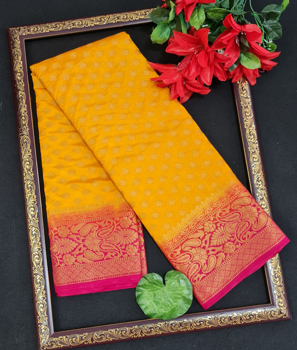 Two color silk uploaded by Shyam textiles on 1/21/2022