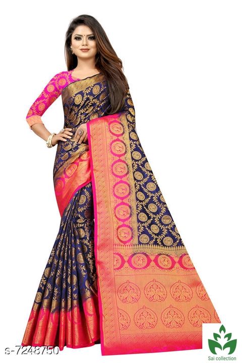 Post image Banarasi silk saree  price 900