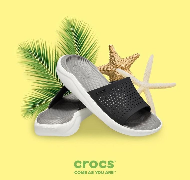 Crocs lite ride slides uploaded by business on 1/21/2022