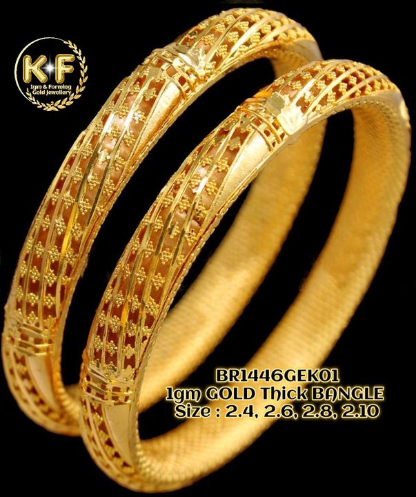 Free Shipping Gold Forming Bangles...  uploaded by  KFashion Forming Jewellery on 1/22/2022