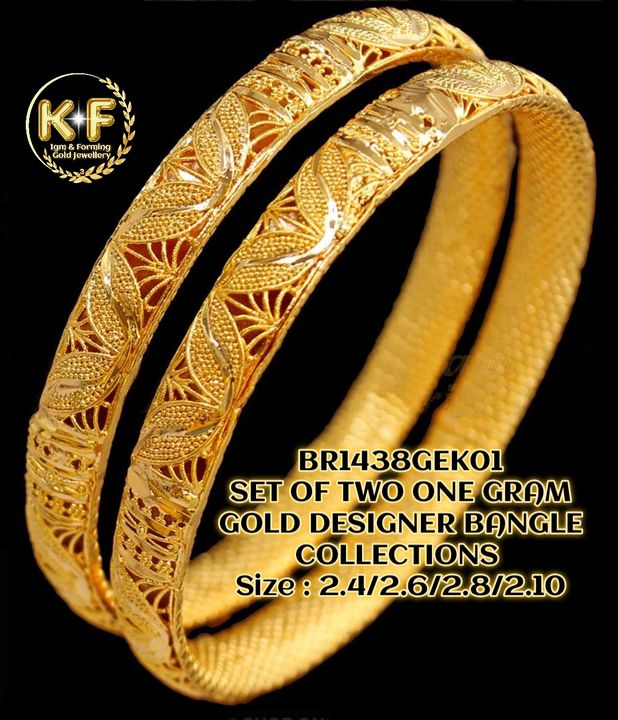 Free Shipping Gold Forming Bangles...  uploaded by business on 1/22/2022