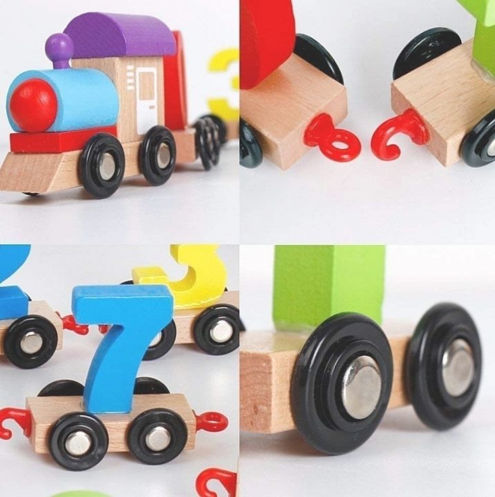 123 wooden train uploaded by Kalas colection on 10/3/2020