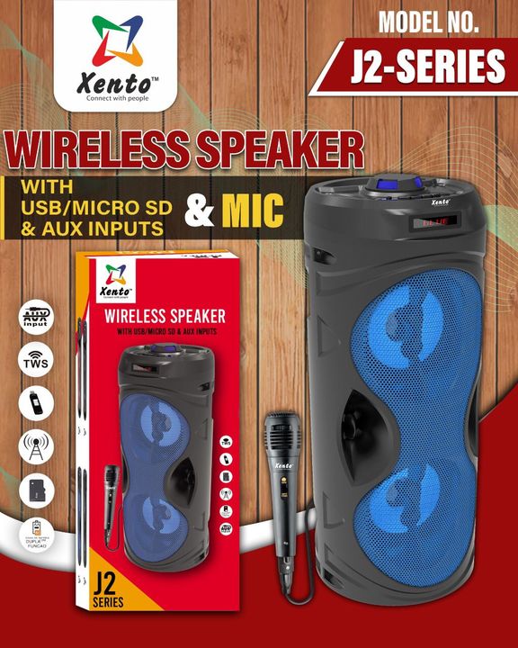 J2 series Bluetooth speaker uploaded by business on 1/22/2022