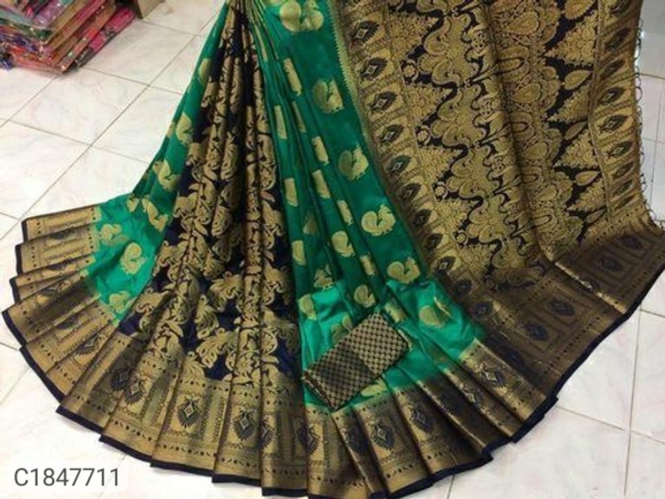 Kanjivaram silk saree uploaded by business on 1/22/2022