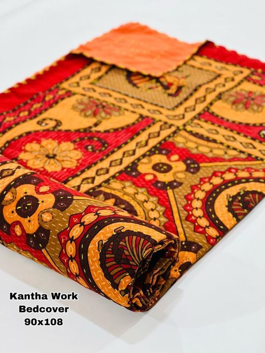 Katha bedcover  uploaded by Dikrati traders on 1/22/2022