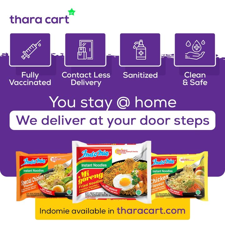 Post image Worries about the availability of your favourite products? www.tharacart.com offers you safe and assured delivery at your doorsteps. Whatsapp chat support for instant updates on your order. Order now through tharacart and get up to 30% discounts.
A B2B &amp; B2C Online Store