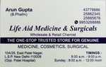 Business logo of life aid medicines and surgical