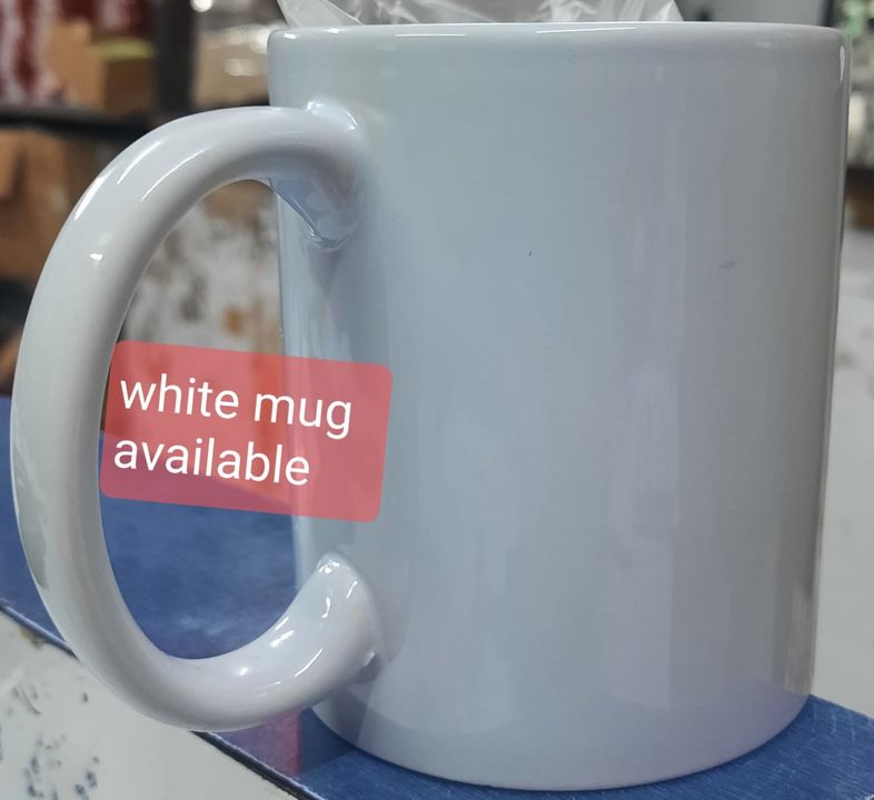 White mug uploaded by business on 1/22/2022