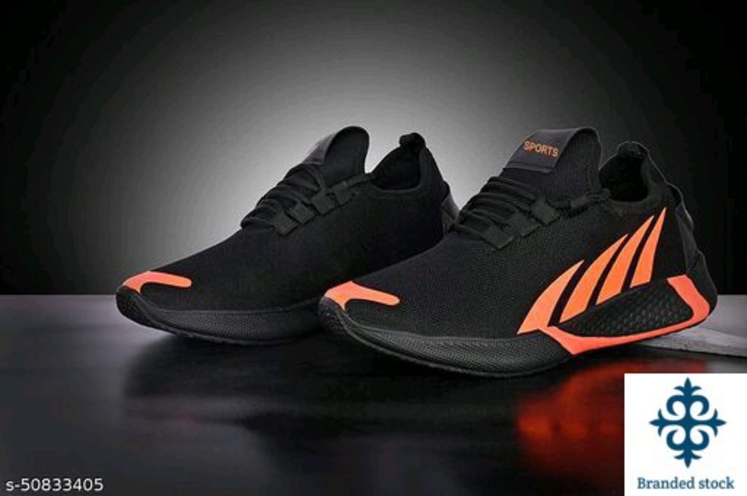 Product image with price: Rs. 399, ID: unique-trendy-men-sports-shoes-8365eef9