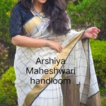 Business logo of Arshiya Maheshwari handloom saree