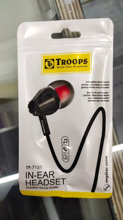 Troops earphone  uploaded by business on 1/22/2022