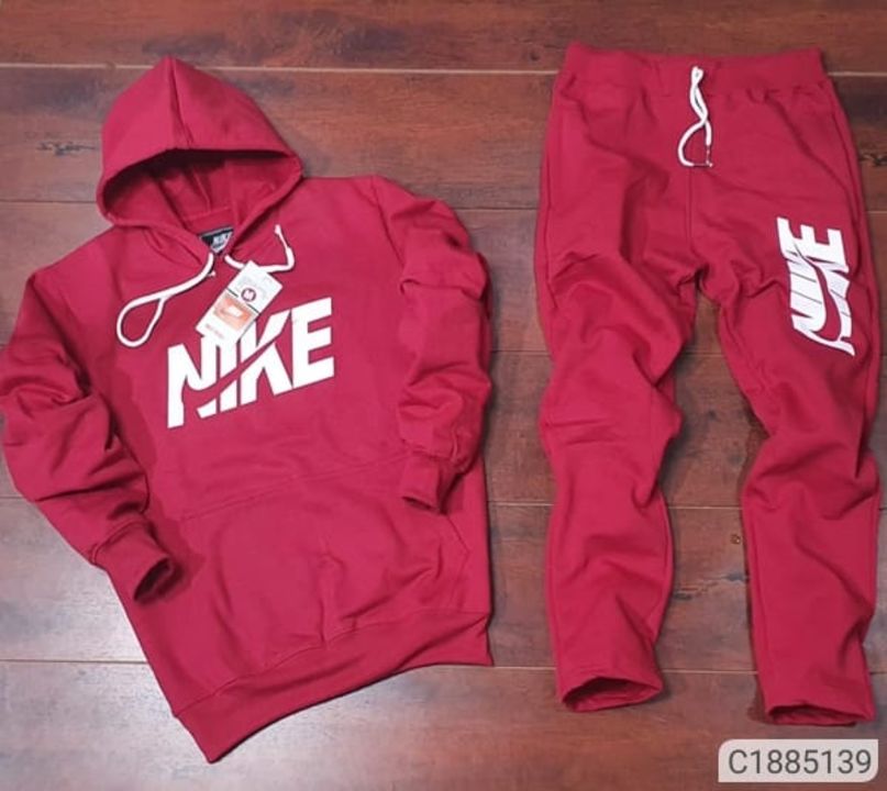 Fleece printed Regular Fit mens tracksuits uploaded by business on 1/22/2022
