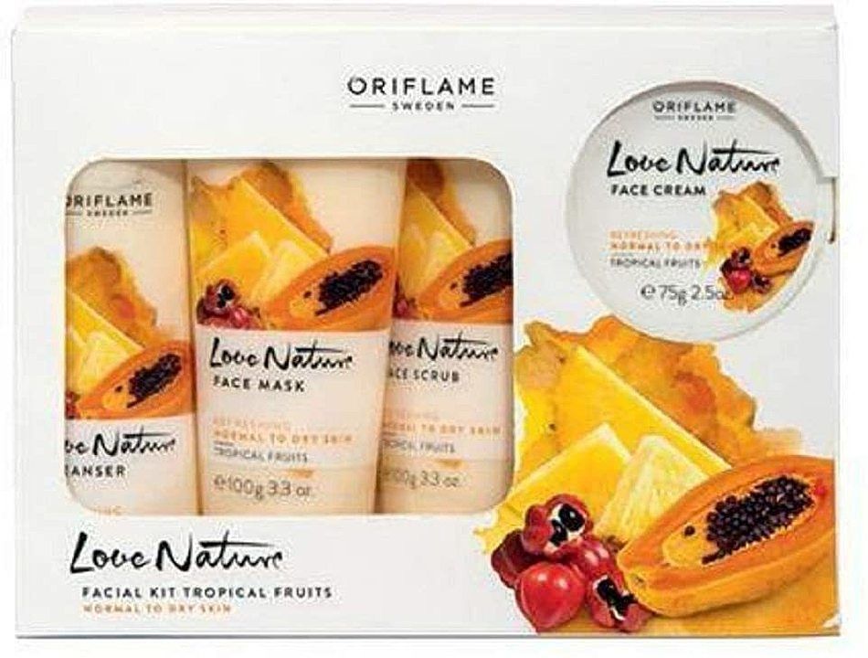 Oriflame Facial Kit 
MRP 1549 /-
Offer Price 549 /- ONLY uploaded by business on 10/3/2020