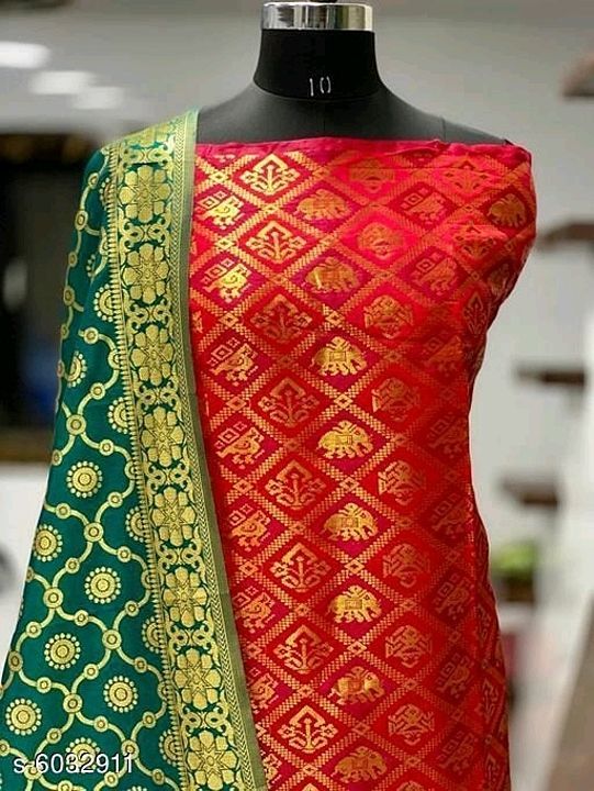 Adrika Voguish Salwar Suits & Dress Materials

Top Fabric: Jacquard + Top Length: 2 Meters
Bottom Fa uploaded by AD saree and kurti  on 10/3/2020