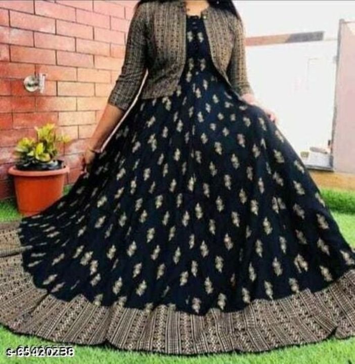 Anarkali kurti reconnect fabric  uploaded by business on 1/22/2022