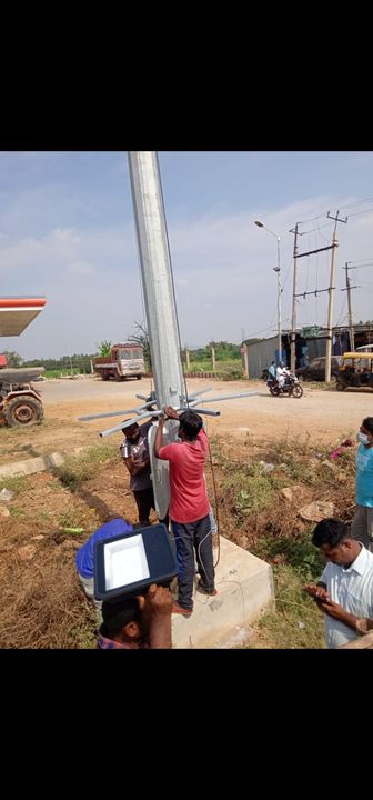 Highmast Pole uploaded by Valato Automation and Energies Indi on 1/22/2022