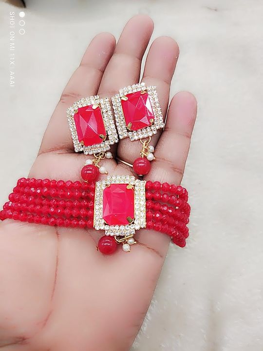 Kundan necklace uploaded by business on 1/22/2022
