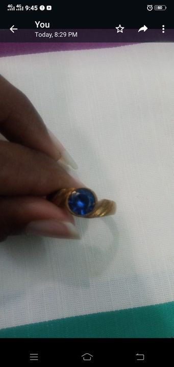 Post image I want 2 Pieces of Anybody have this type of blue color impon stone ring men, and ladies ring plz contact me .
Chat with me only if you offer COD.
Below are some sample images of what I want.
