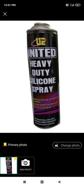 Silicon spray uploaded by Mould release silicon spray mfg on 1/22/2022