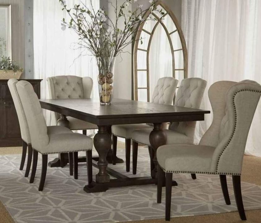 Stylish new dining table uploaded by business on 1/22/2022