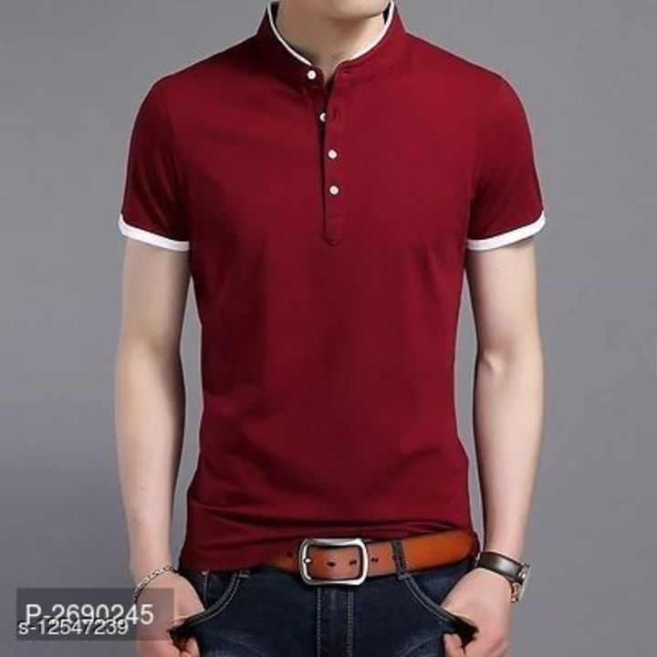 Catalog Name:*Stylish Fashionista Men Tshirts*
Fabric: Cotton
Sleeve Length: Short Sleeves
Pattern:  uploaded by Wholesale market on 1/23/2022