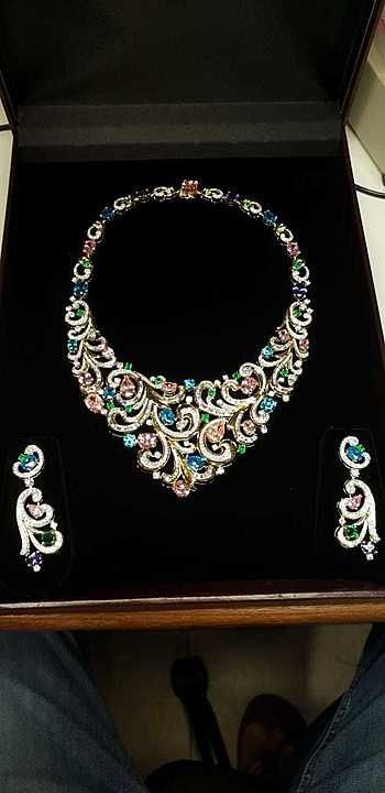 Customised necklace set uploaded by business on 10/3/2020
