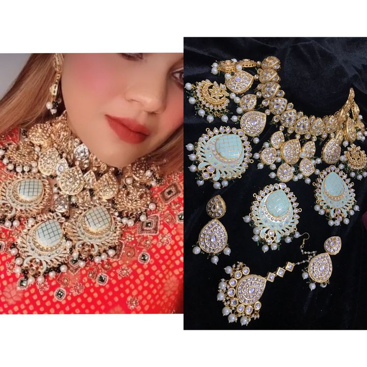 Post image 4450 ready to ship +918949227743New collection premium quality bridel Jewellery
👌Price : 
*product name* perium quality
✅DM Us On Our Page For Order_____________________________🤳📱Join our WhatsApp group for daily update😊WhatsApp on +918949227743
https://wa.me/message/2ECYLFVWRYVEM1______________________________🚚HomeDelivery All Over INDIA 🇮🇳Within 7 to 10 Working Days (Free Shipping )
🌍world wide shipping 📦📦_____________________________
📌 Payment Accepted Via Paytm/ Bank Transfer / Google pay/ PhonePe/ UPI ↩️ Return or Exchange Available Only In Case Of Defect or Damaged ( Opening Video Of Damaged Product Is Required ) 
______________________________💎 GREAT QUALITY PRODUCTS 👌🏻❌ CASH ON DELIVERY AVAILABL_______________________________----------our social media----------
⚫Meet Us On WhatsApp -https://wa.me/message/2ECYLFVWRYVEM1
⚫Follow Us on Facebook 🥰 - https://www.facebook.com/rinku.saini.71066
⚫Subscribe❤ our You tube channel 📺-https://youtube.com/channel/UC0lf2iHCIg2ikzM8FZTQHLA___________________________________Store Timing : 11am -8pmStore Location : jaipur rajasthanE: info@missrinkusaini26/// #jewelrydesigner #jewelrydesign #kundlibhagya #tanyasharma #sarya12 #design #tanyasharma #anupama#missrinkusaini26 #rinkunsainilvjewellers #fashionillustration #fashionblog #fashionphotography #jewelleryphotography #bridelook#weddingseason #missrinkusaini26 #bollywoodactor #himanshikhurana #divyaagarwal #shanaazgill #manishmalhotra #fashionweek#fashionable #fashionlover
Follow-@missrinkusaini26
