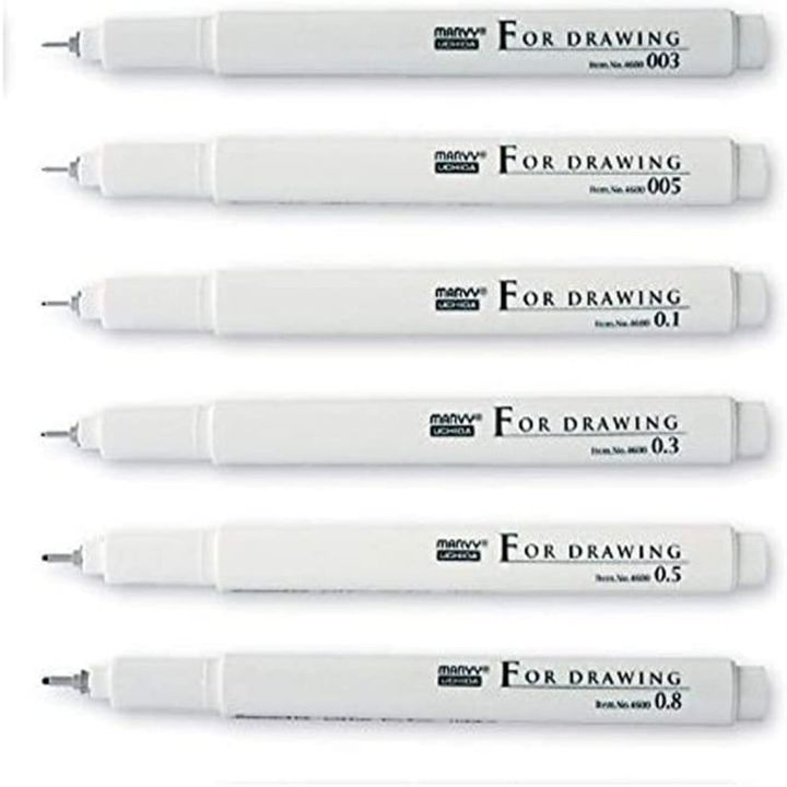 Marvy Pigment Liners uploaded by business on 1/23/2022