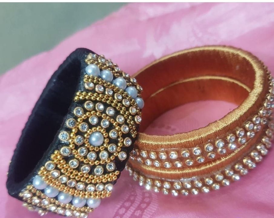 Product uploaded by Silk thread bangles on 1/23/2022