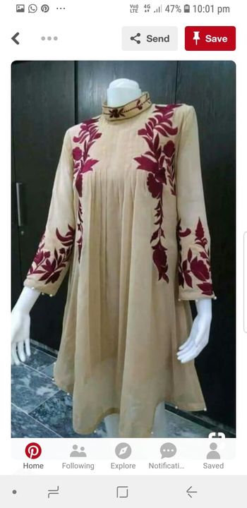 Designing kurti uploaded by business on 1/23/2022