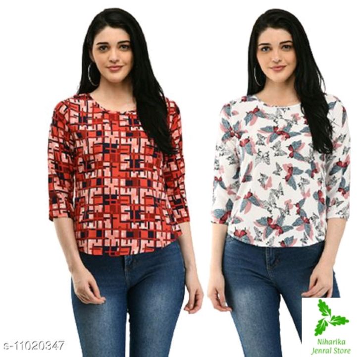 Latest women top & tunics uploaded by Niharika janeral store on 1/23/2022