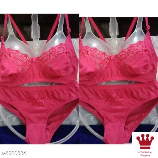 Women's Crepe Lingerie Sets uploaded by A To Z Online Shopping on 1/23/2022