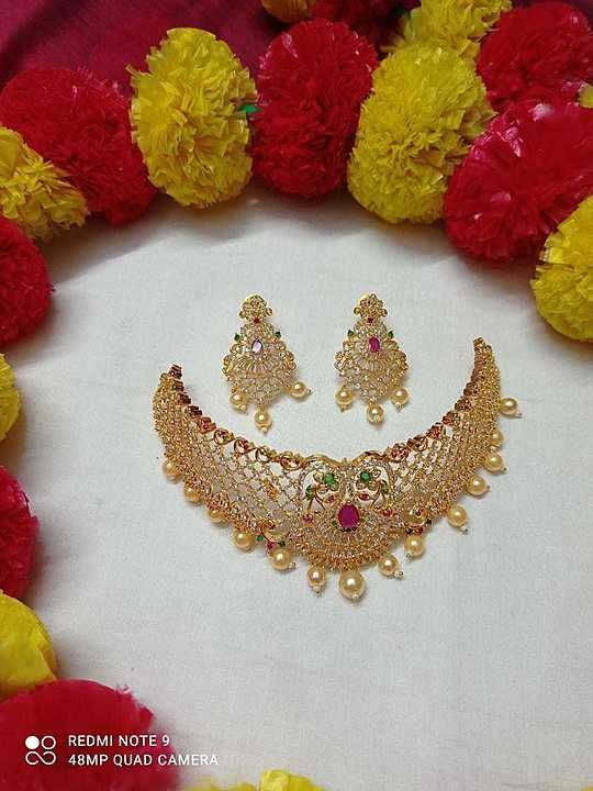 Choker uploaded by surya_jewellery_collections on 10/3/2020