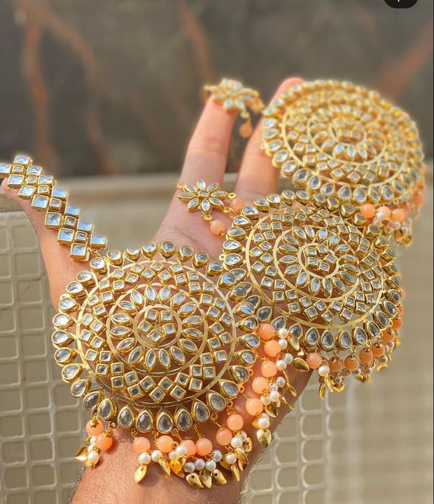 Product image of *Beautiful 2XL Size Tika And Earings Combo*
💃🏻💃🏻💃🏻💃🏻💃🏻💃🏻💃🏻💃🏻💃🏻💃🏻
*, price: Rs. 1195, ID: beautiful-2xl-size-tika-and-earings-combo-49d8c157