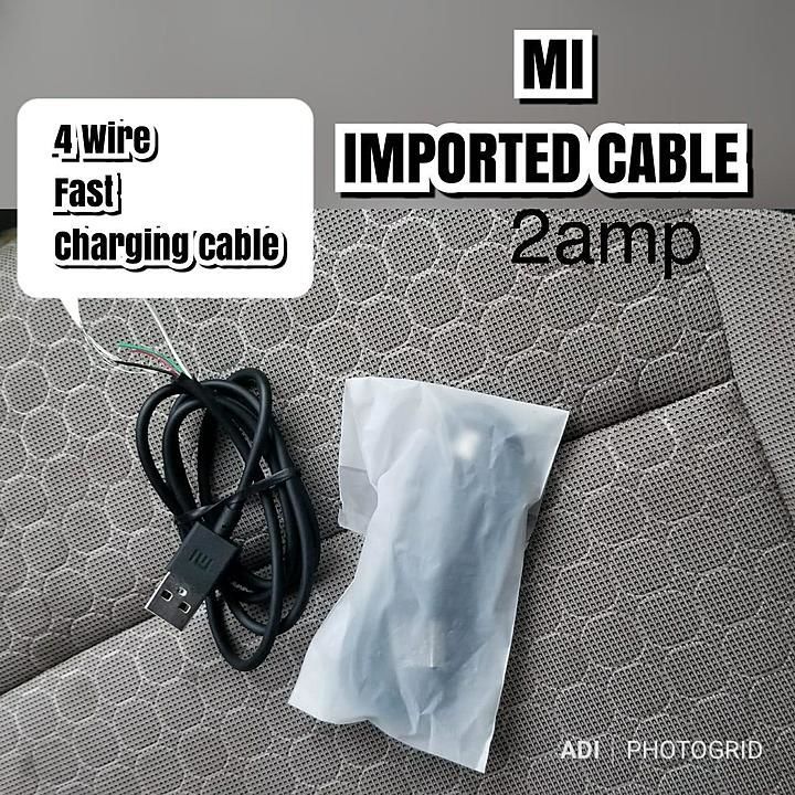 Mi fast charging cable uploaded by business on 10/3/2020