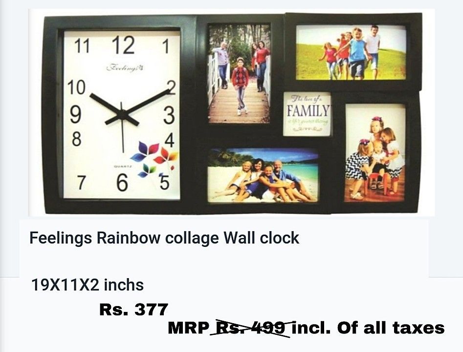 Photo Frame & Wall Clock uploaded by business on 10/3/2020