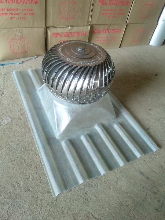 Turbo ventilator fan+Bess plate uploaded by R.N.Industries on 1/23/2022