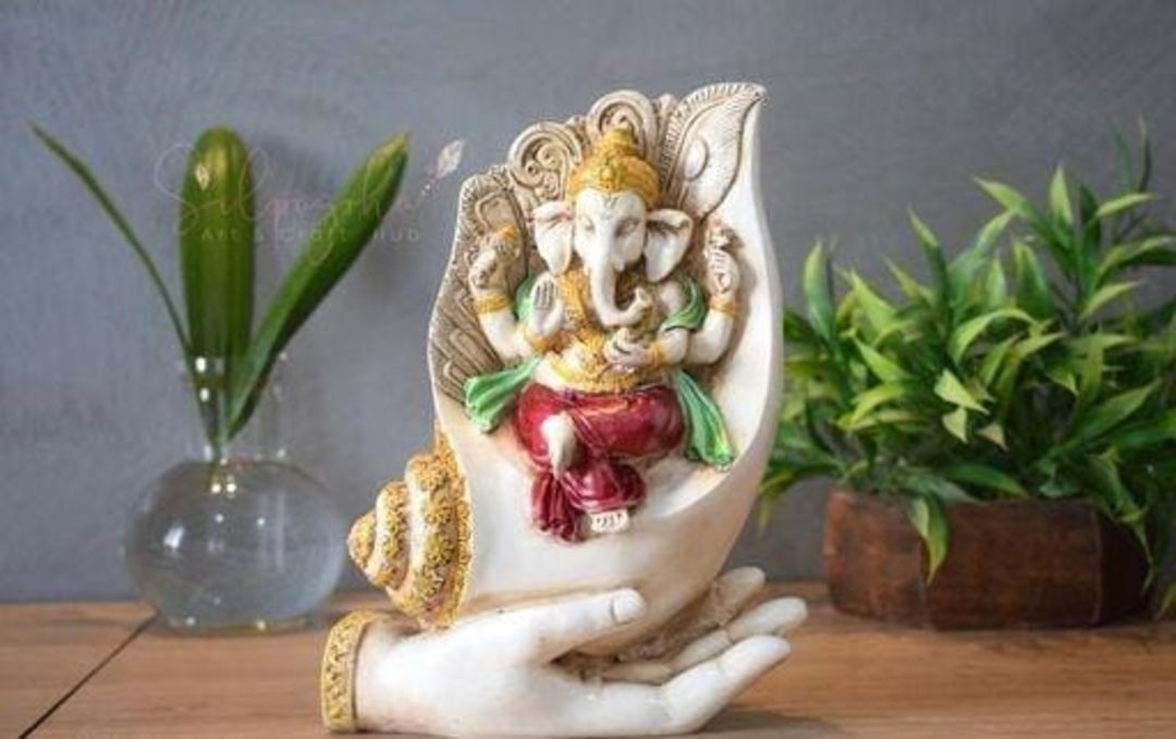 Shankh ganesh uploaded by Advent Handicrafts on 1/24/2022