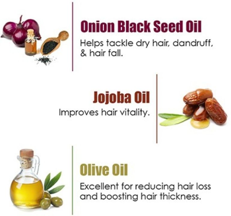 *Jay Jagannath* WOW SKIN SCIENCE Onion Oil - Black Seed Onion Hair Oil - WITH COMB
APPLICATOR - Cont uploaded by NC Market on 1/24/2022