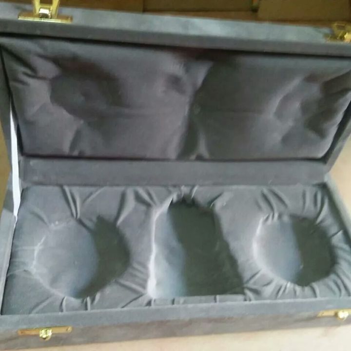 Velvet box for ganapati  uploaded by Badrinarayan velvet wooden box on 1/24/2022