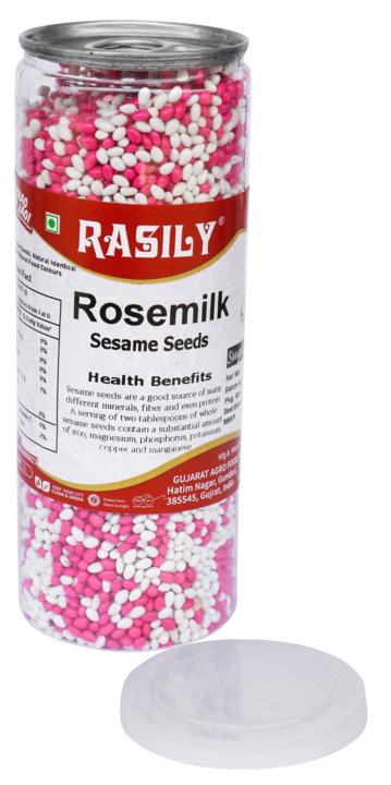 Rasily rosemilk sesame seed mukhwas  uploaded by Rasily supari mukhwas & confectione on 1/24/2022