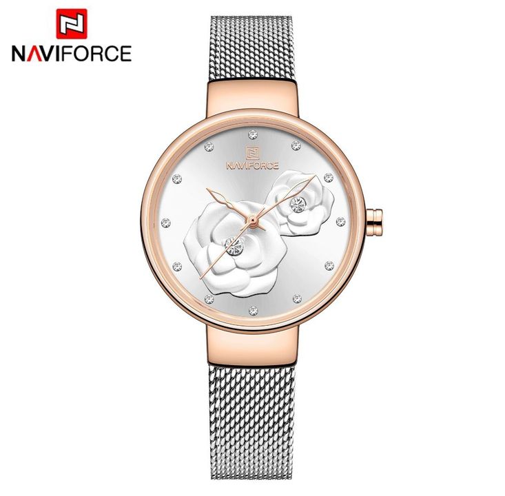 *Naviforce suffer chain ladies watch with og box *

*Price :1230+$…only 😍*

All avilble in stock 👌 uploaded by Bhadra shrre t shirt hub on 1/24/2022