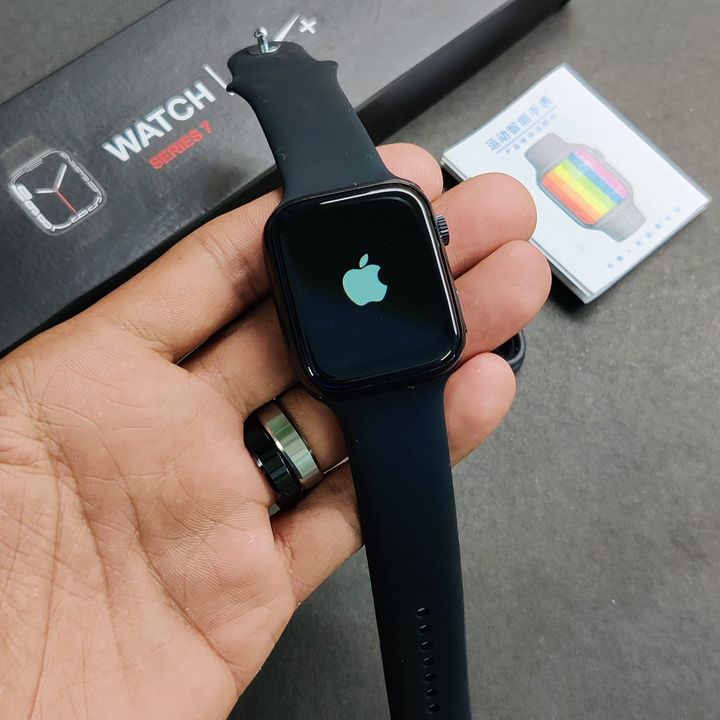 *W26+ Pro APPLE  LOGO  WITH  NIKE  BOX  AND  SERIES 7 UPDATE*
✅✅
*First time apple logo on off*
*U c uploaded by Bhadra shrre t shirt hub on 1/24/2022