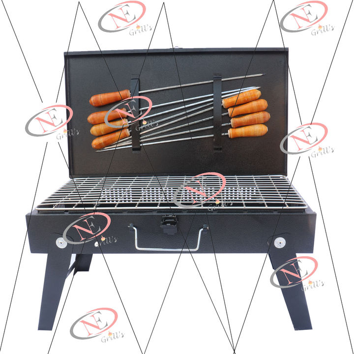 E GRILLS briefcase style charcoal grill  uploaded by MJI BARBEQUE  on 1/24/2022