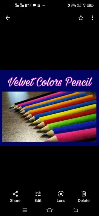 Valvat pencil uploaded by business on 1/24/2022