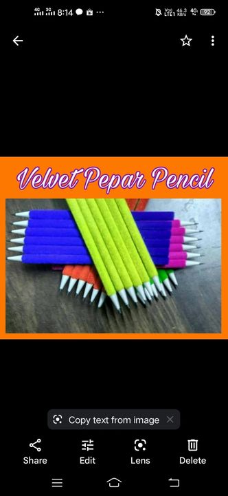Valvat pencil uploaded by business on 1/24/2022