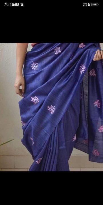  Chanderi silk  uploaded by Linen and silk saree manufacturer on 1/24/2022