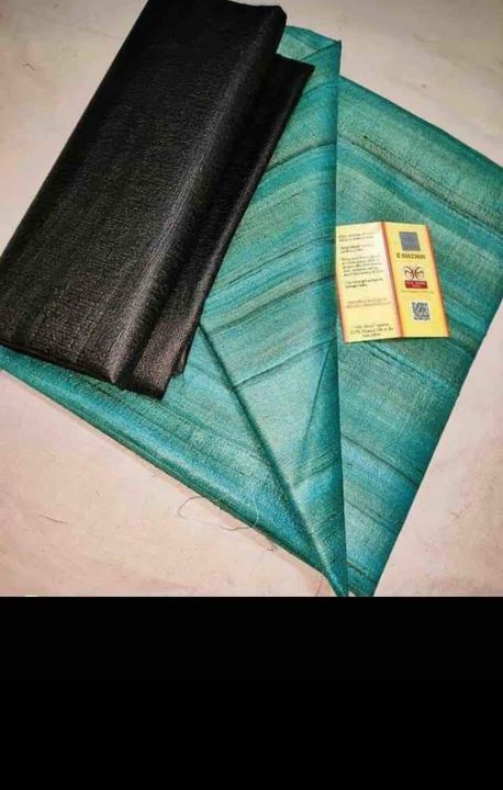  Pure  Tusser gicha silk saree uploaded by Linen and silk saree manufacturer on 1/24/2022