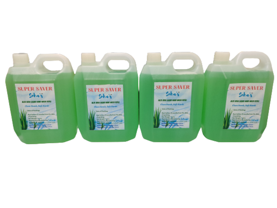 Soha's™ Aloe Vera Liquid Hand Wash Refill uploaded by business on 1/24/2022