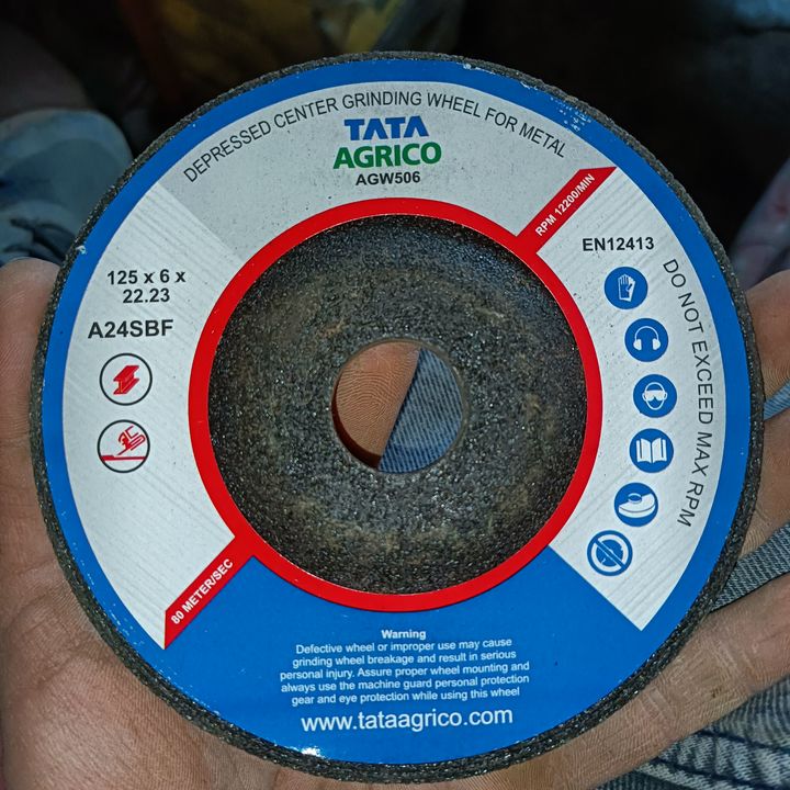 Tata 5" Grinding Wheel uploaded by business on 1/24/2022